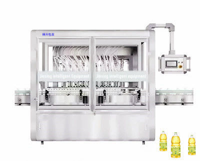 Vegetable Oil Auto Water Filling Machine Automatic 12 Nozzle 70 BPM